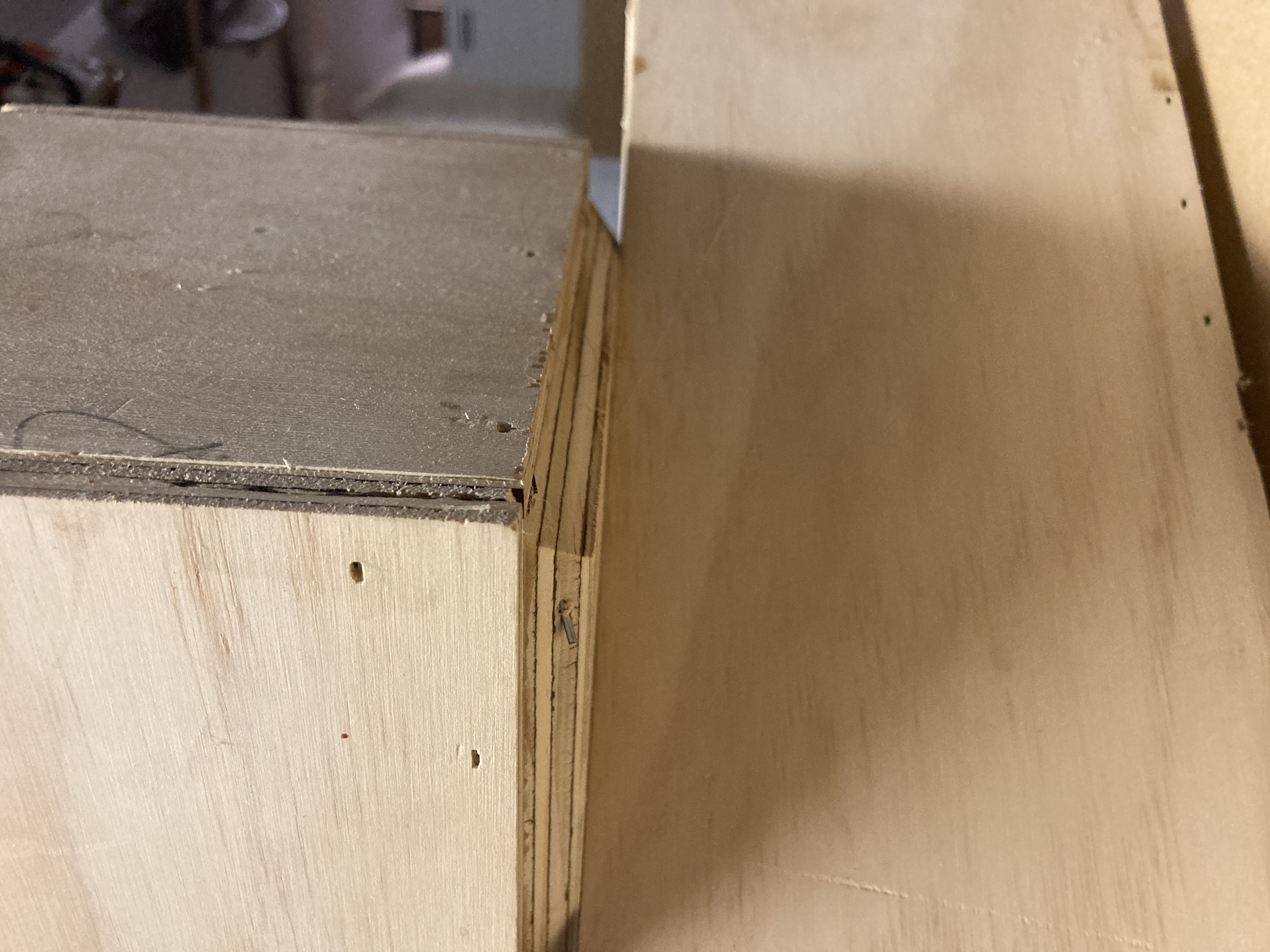 The lower edge