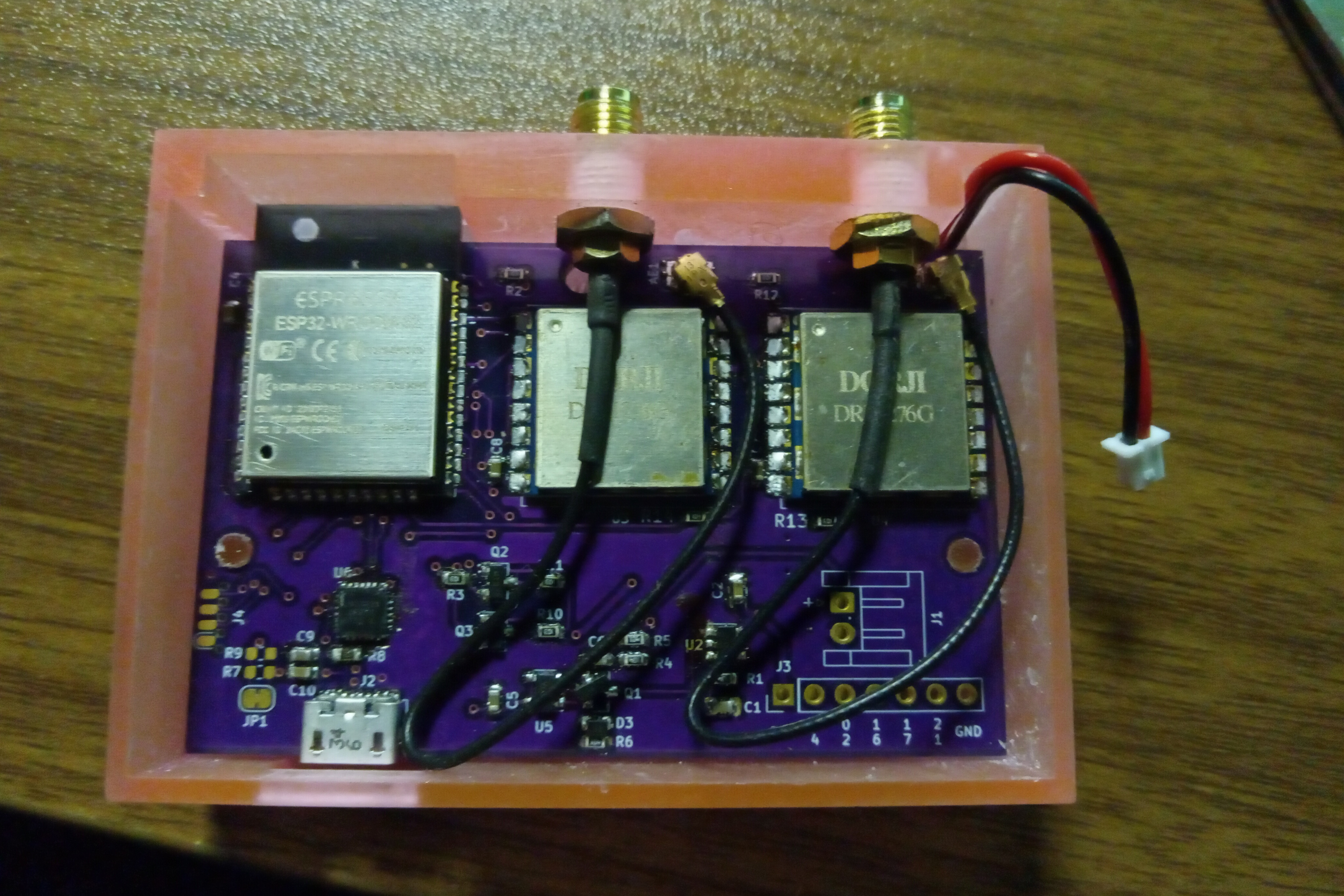 ESP32 Dual LoRa Development Board